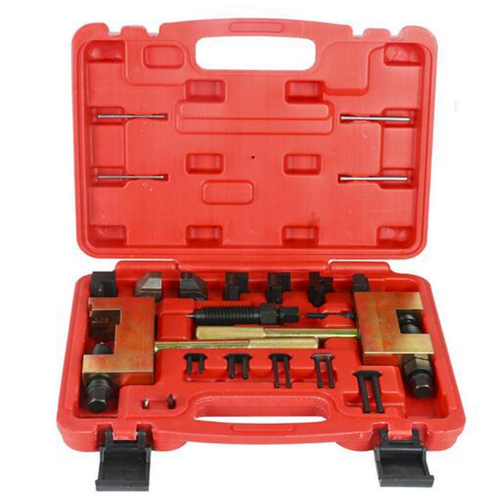 Timing Chain Riveting Tools Simple & Double-Roller for Mercedes Benz M271 M272 M273 M274 M276 24pcs