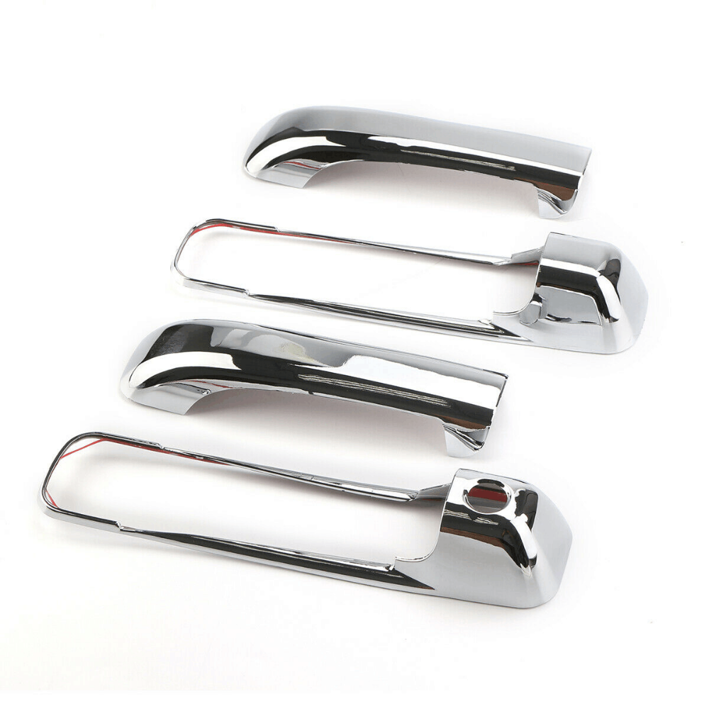 Chrome Plated Door Handle Covers for 09-18 Dodge RAM 1500 2500 3500 Pickup 5.7L