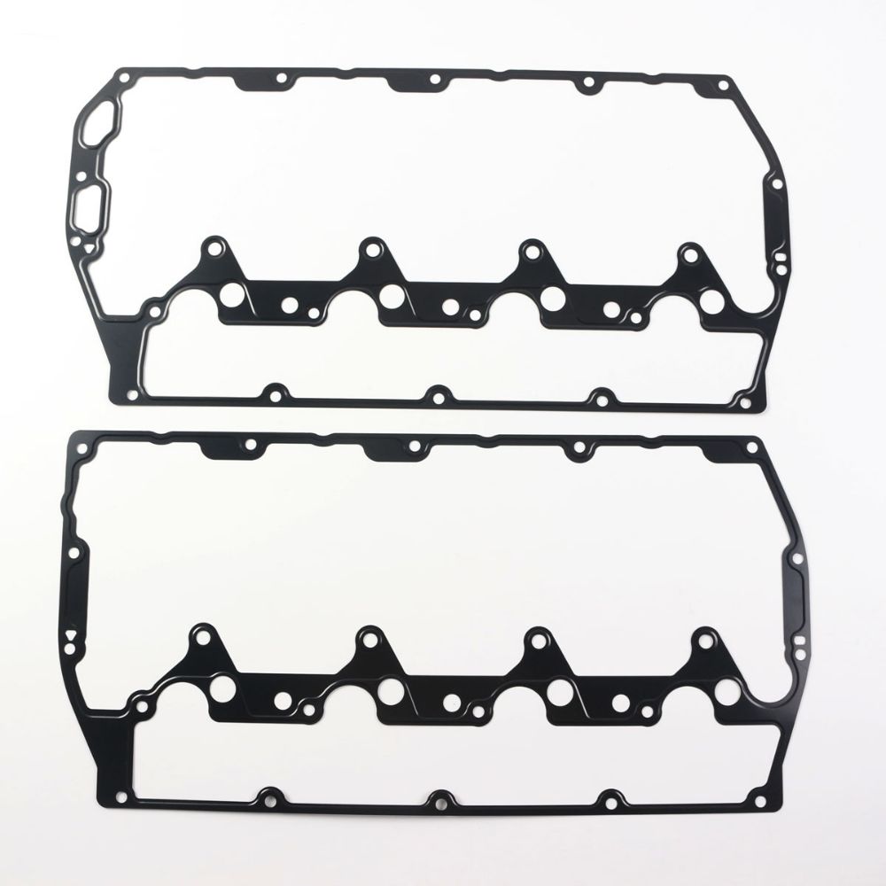 AUCERAMIC Valve Cover Gasket Set Fit for Ford F350 F250 Super Duty 2011-2020, Ford F450 F550 Super Duty 2011-2016