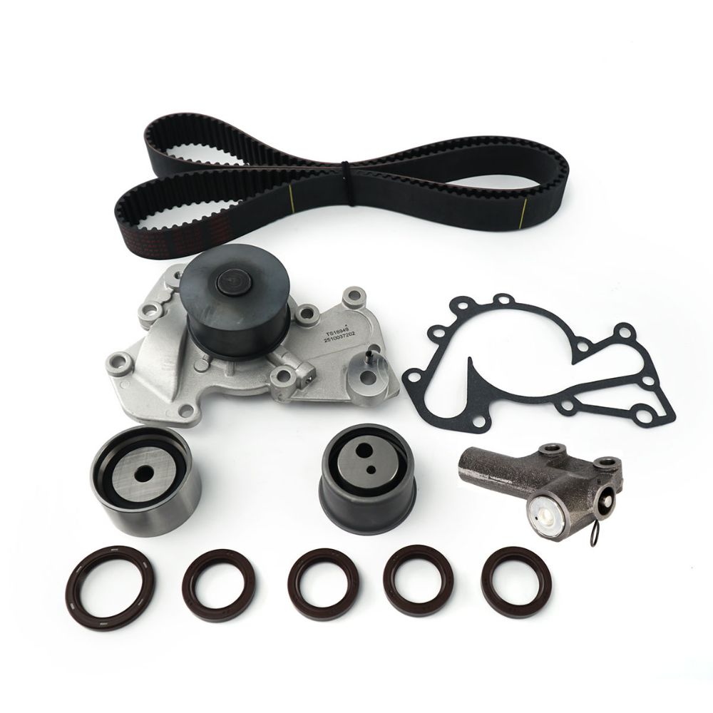 AUCERAMIC Timing Belt Water Pump Kit Hydraulic Actuator for Hyundai Sonata Kia Sportage 2.7L V6 DOHC 24V